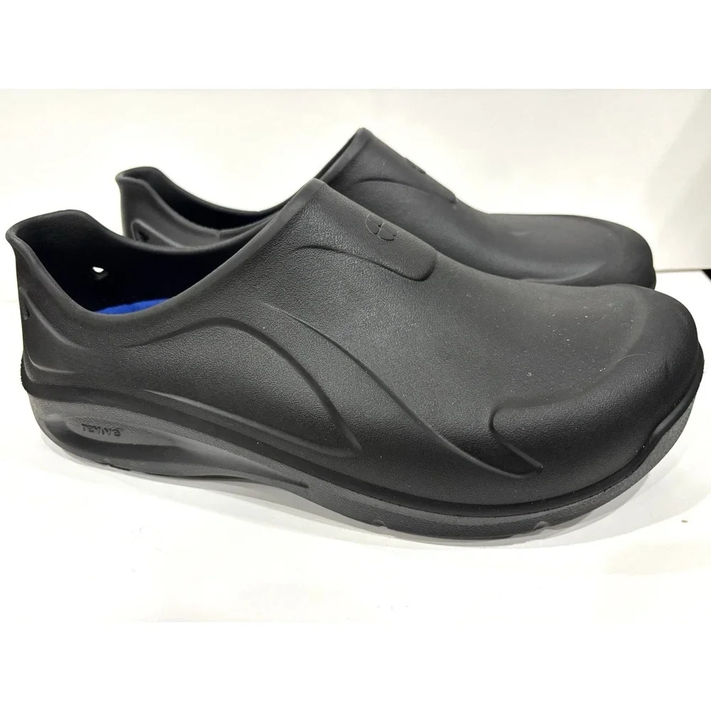 Shoes for Crews Slip Resistant Work Clogs Black Unisex Size M13/W15 Waterproof